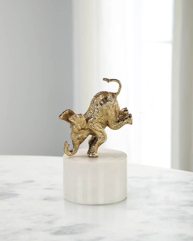 Playful Elephant Doorstop